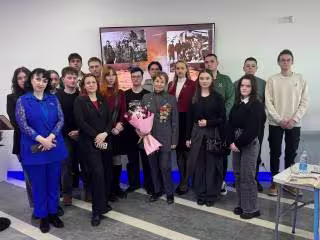 Овеченко А.А. и молодежный актив РУП "Белтелеком"